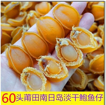 60-70 Head Fujian South Japan Island Pale Dry Great Abalone Fish Seafood Dry Goods Sea Products Dry Goods 500g Dozen Dry