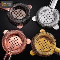 Bar Tone Wine Day Style Tune Wine Cross Filter Ice Breaker Filter Filter Ice Breaker Strainer filter strainer drain netting ice netting