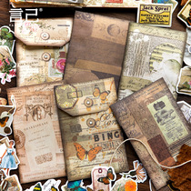 The Poetry Series Sticker Packs Fresh Retro Flowers Botanical plant Handbooks DIY material Decorative Collage of the Poetry Family Unnamed