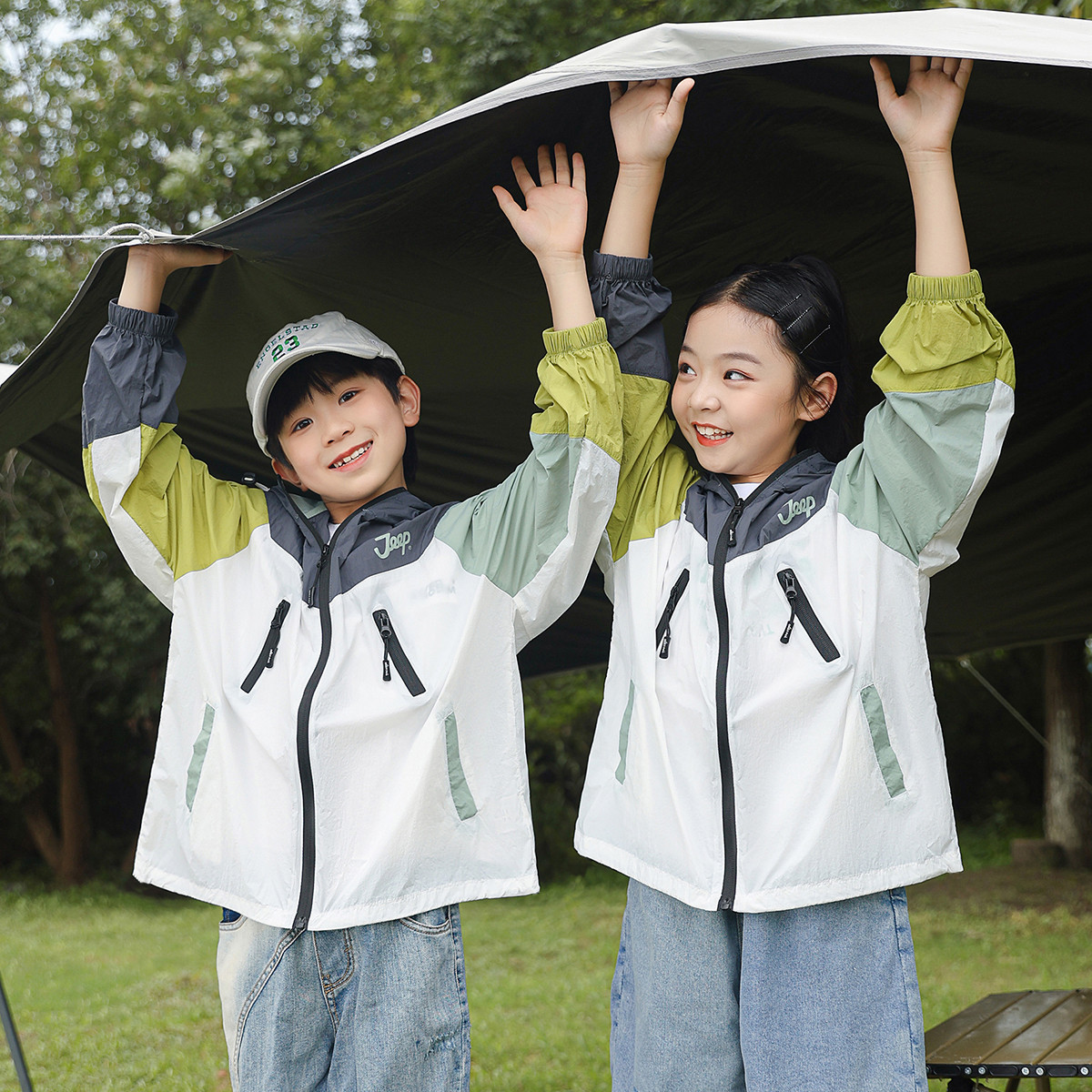 JEEP children's summer sun protection clothing for boys and girls