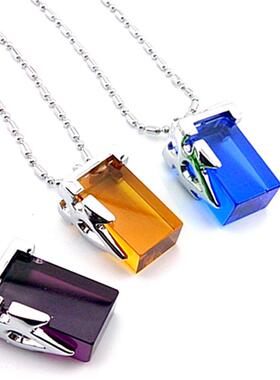 新款刀剑神域转移项链 桐人亚丝娜水晶结衣之心Necklace动漫项链