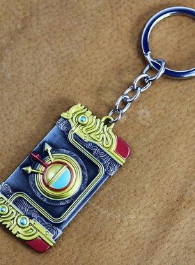 新款游戏周边 塞尔达普尔亚项链王国之泪钥匙扣链金属钥匙扣挂件