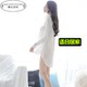 Sexy Pajamas ເສື້ອ Summer ຂອງແມ່ຍິງ Dress ສີຂາວ