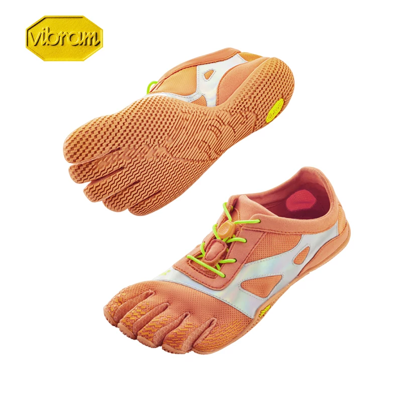 Женские кроссовки Vibram с пятью пальцами, дышащие босоногие беговые кроссовки для тренировки, повседневная обувь с пальцами KSOEVO