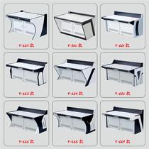 Monitor operating table command center dispatching desk double affiliate triplex thickened wood set with control room console in table