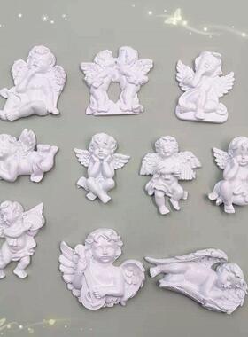 小天使冰箱贴欧式巴洛克风3D立体磁贴吸铁石树脂个性可爱装饰磁铁