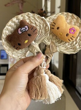 夏季手工小蒲扇ins风车挂件