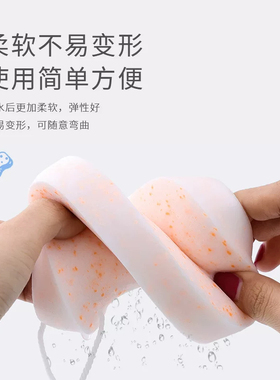 洗脸扑加大加厚吸水擦脸洗澡卸妆懒人专用高档面部深层清洁海绵