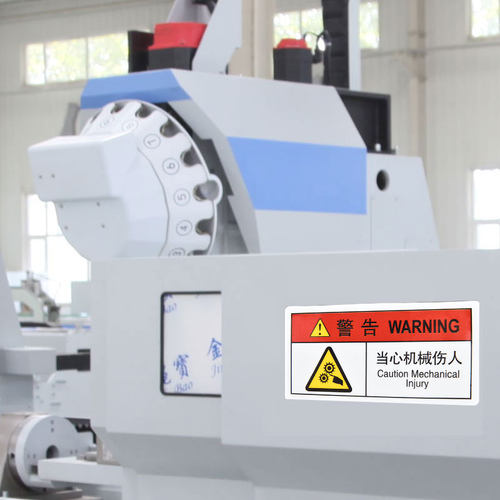 机器机械设备安全标识贴当心触电有电危险警示牌PVC胶片贴注意高温提示贴工厂车间警告标志车床机床标贴定制 - 图2
