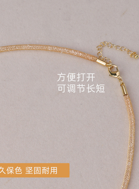 泰伽碎钻软管佛牌链男女