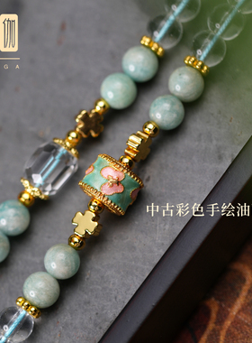 国风设计佛牌唐卡专用吊坠挂链女