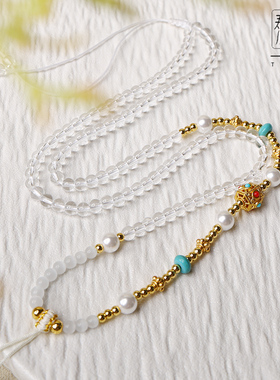 泰国佛牌链子八宝罗盘吊坠项链