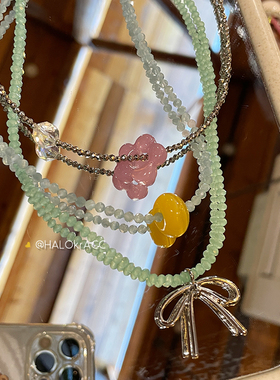 HALOkrACC韩代葡啵啵项链