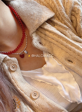 HALOkrACC韩国reina粉棕小熊