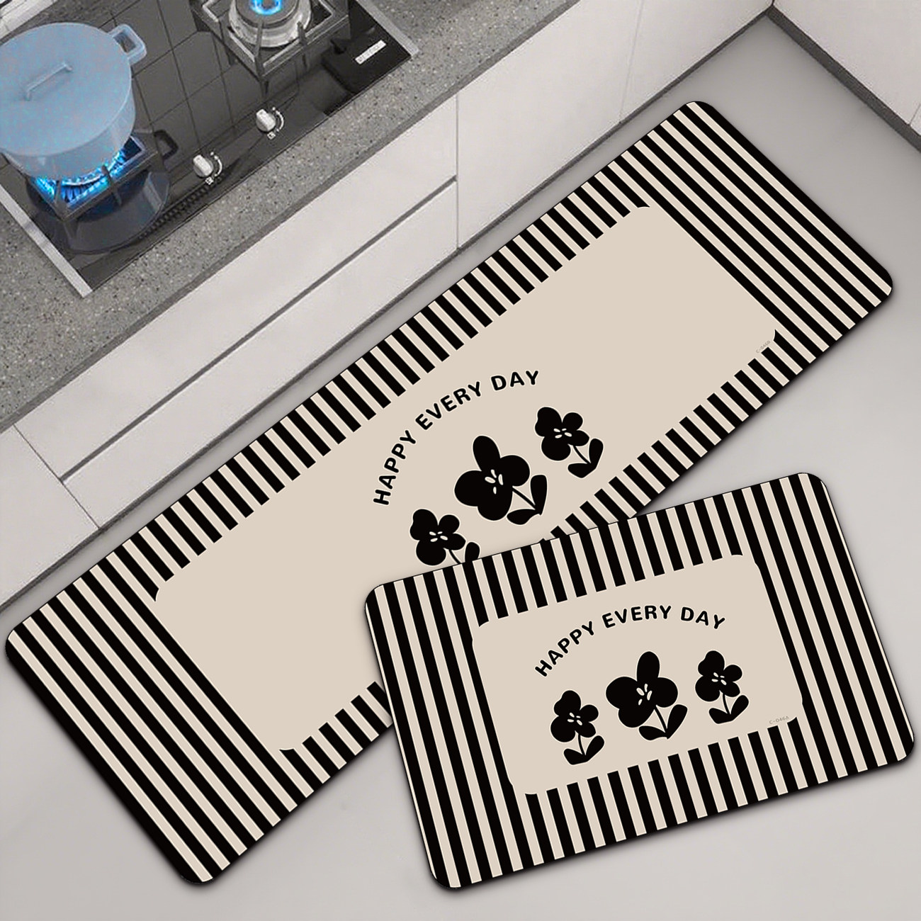 硅藻泥厨房专用地垫厨房垫家用长条地毯吸油吸水免洗耐脏防滑地垫,淘宝优惠券,粉丝福利购,淘宝优惠卷