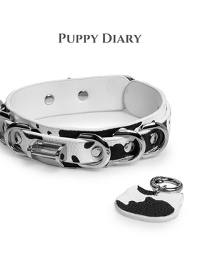 奶牛喵可爱项圈女吊牌