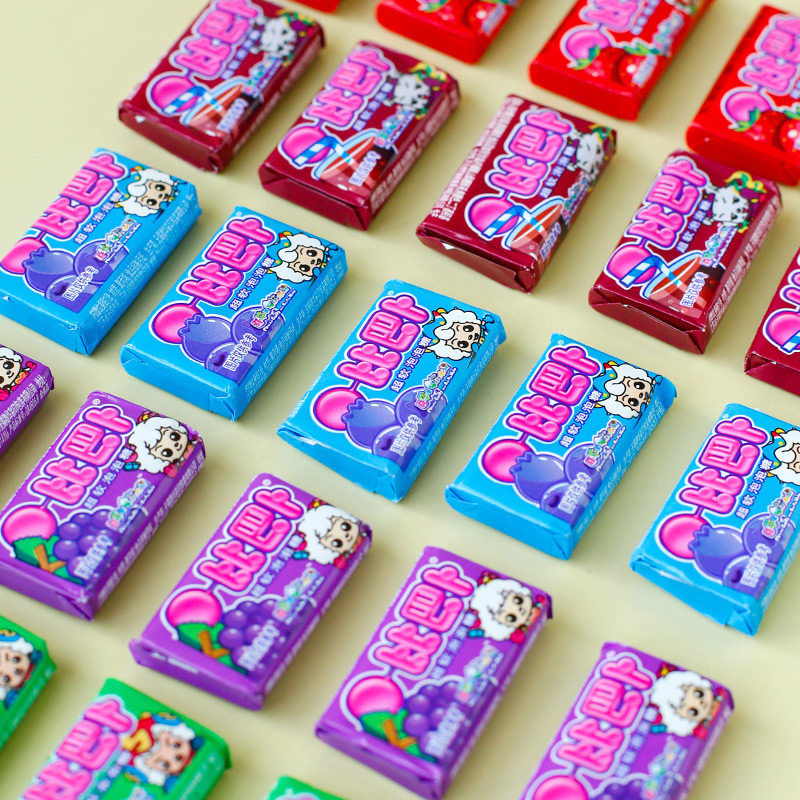 比巴卜泡泡糖喜羊羊带贴纸120粒混合味口香糖盒装80后儿童零食品,淘宝优惠券,粉丝福利购,淘宝优惠卷