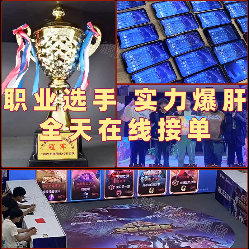 [线下工作室]王者荣耀代打代练排位大小国标小魔方国服战力包省标