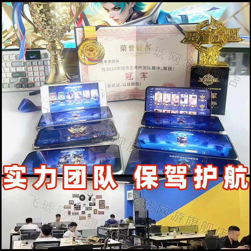 [线下工作室]王者荣耀代打代练排位大小国标小魔方国服战力包省标