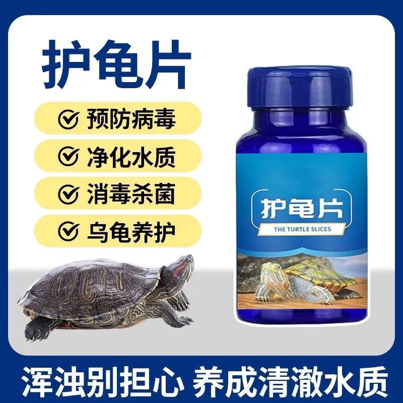 护龟片乌龟消毒片专治腐皮烂甲白眼病厌食净化水质杀菌宠物鳖饲料,淘宝优惠券,粉丝福利购,淘宝优惠卷