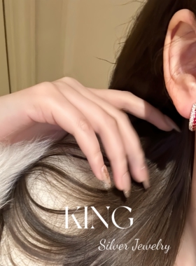 king银饰珠宝S925银草莓圣代套装