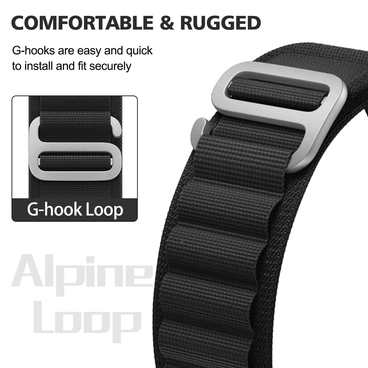 Strap For Apple Watch Band 44mm 45mm 40mm 41mm 49mm 38mm 42m - 图0