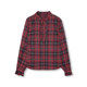 British style plaid shirt bottoming long sleeve top