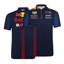 2023 new products Red Bull F1 Fleet suit T-shirt short sleeve POLO shirt man speed dry summer working car suit
