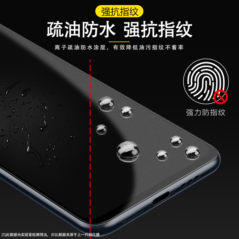 适用小米14系列磨砂钢化膜redmik60/k50pro电竞/30i/40游戏增强版黑鲨手机5rs/4pro/3s全屏红米note13/12青春 - 图1