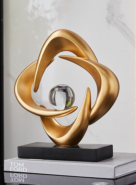 速发酒柜装饰转时来品运摆件轻奢客厅办公室玄关电视柜书房高级感