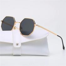 Summer UV Protection Sunglases Fashion Polygon Sun Glasses