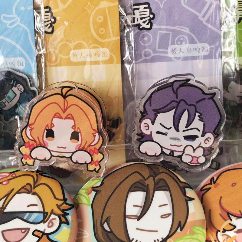 【王维诗里的MBTI】亚克力PP夹双面图案学生饰品便签夹,淘宝优惠券,粉丝福利购,淘宝优惠卷