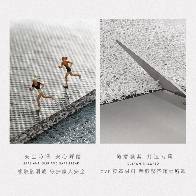 入户门地垫侘寂进门门口丝圈门垫玄关除尘脚垫可裁剪耐脏防滑地毯,淘宝优惠券,粉丝福利购,淘宝优惠卷