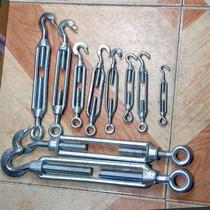 Manufacturer direct sale Sole with spiral buckle flower basket iron galvanized steel wire rope pull tight rope fastening wire tightener screw