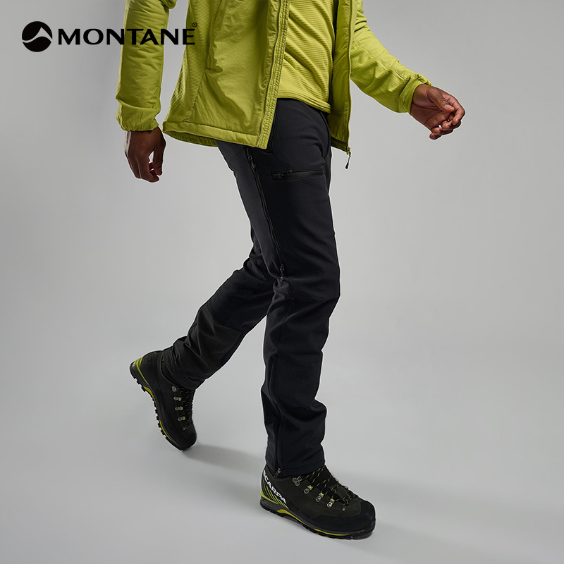 DYNAMIC XT软壳裤男 | MONTANE户外防泼水防风耐磨弹力长裤盟泰恩 - 图0
