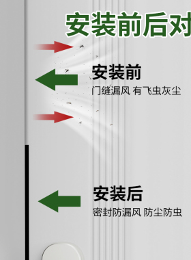 海绵密封条门关不紧防风防撞静音
