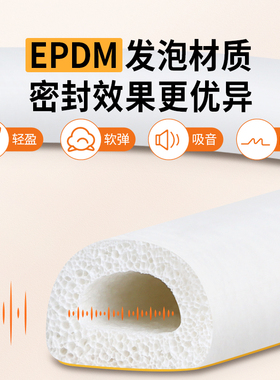 门缝密封条门框贴条防撞隔音防风