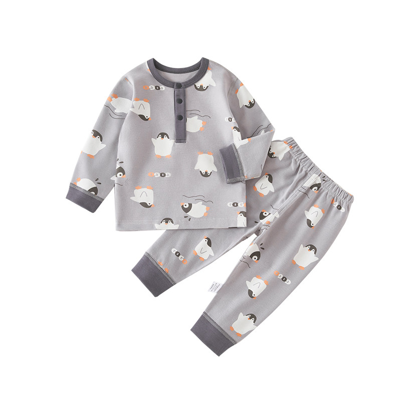 婴幼儿家居服内衣套装宝宝秋季长袖秋衣秋裤男童女童纯棉打底睡衣,淘宝优惠券,粉丝福利购,淘宝优惠卷