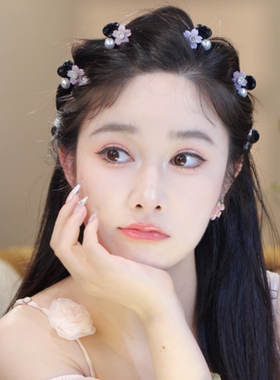 迷你小号抓夹网红刘海前额侧边发夹女夏季发卡公主头碎发夹子头饰