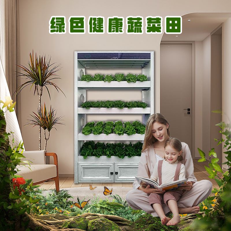 智能蔬菜种植机种植柜植物工厂无土栽培蔬菜设备智能园艺花盆菜盆 - 图1