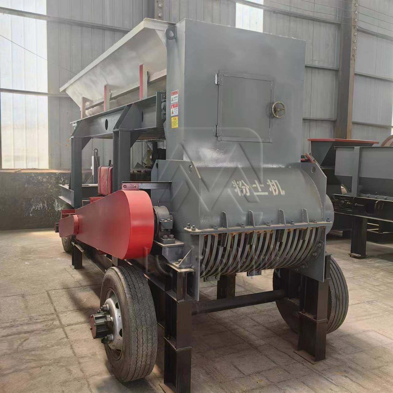 湿土破碎机粉碎均匀不堵塞泥土块碎土机小型移动营养土粉碎设备,淘宝优惠券,粉丝福利购,淘宝优惠卷