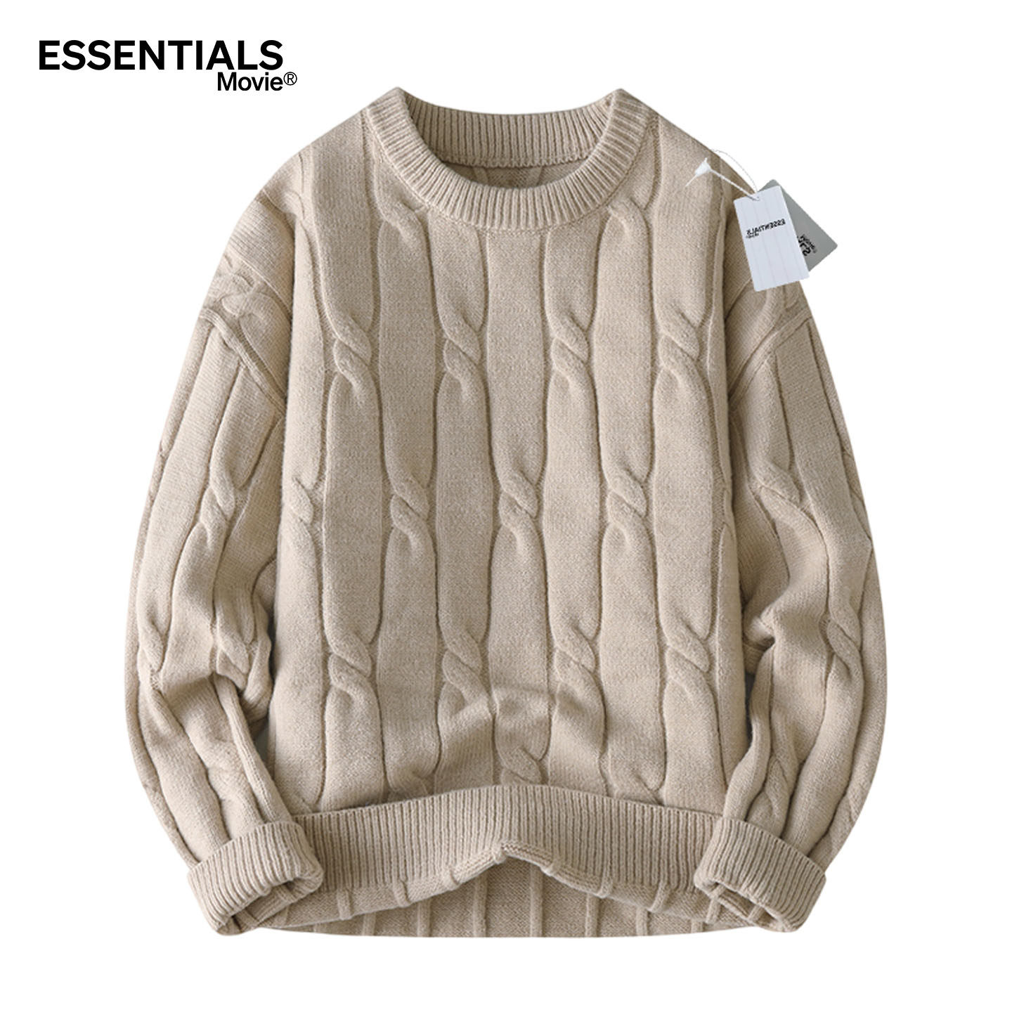 【一折专区】新品促销丨ESSENTIALS MOVIE官方丨红色针织衫毛衣男,淘宝优惠券,粉丝福利购,淘宝优惠卷