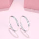 Zhou Liufu bracelet baby style peace bracelet S999 full silver solid opening auspicious letter gift