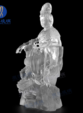 观己琉璃佛像自在观音水月观音