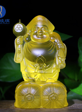 大黑天佛堂寺院财神观己琉璃