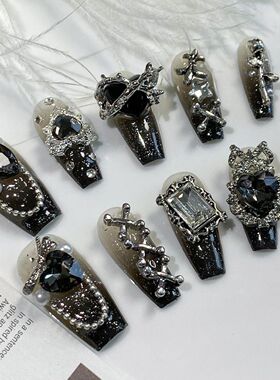 黑色手工渐变穿戴纯立体
