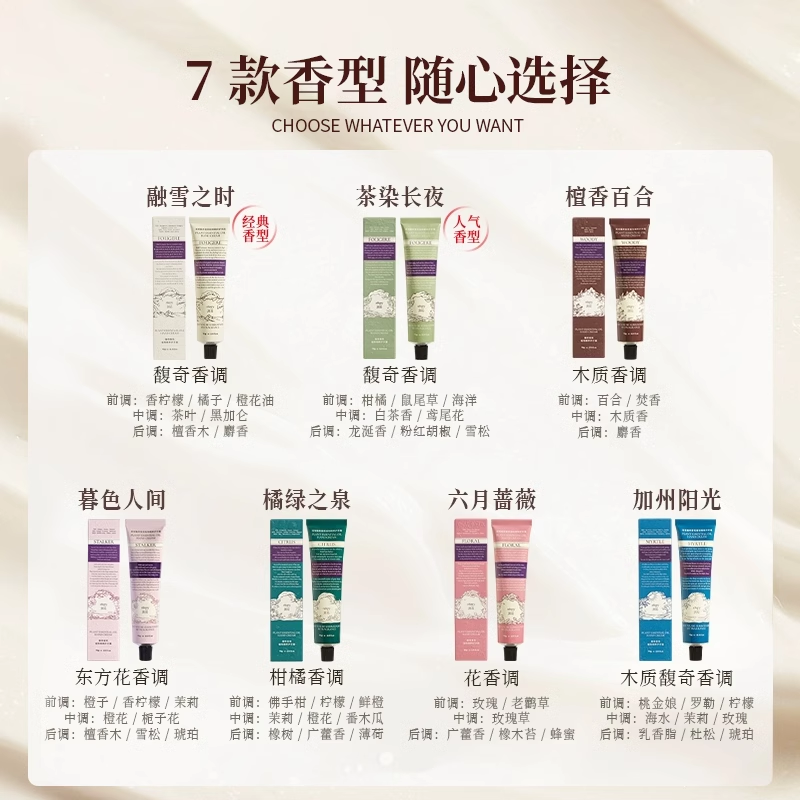 润培ROOPY香氛护手霜保湿手部护理秋冬季润手霜男女学生护肤品,淘宝优惠券,粉丝福利购,淘宝优惠卷