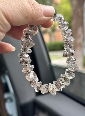 Dreamer饰品天然闪灵钻随型水晶手链女小众设计感高级轻奢送闺蜜