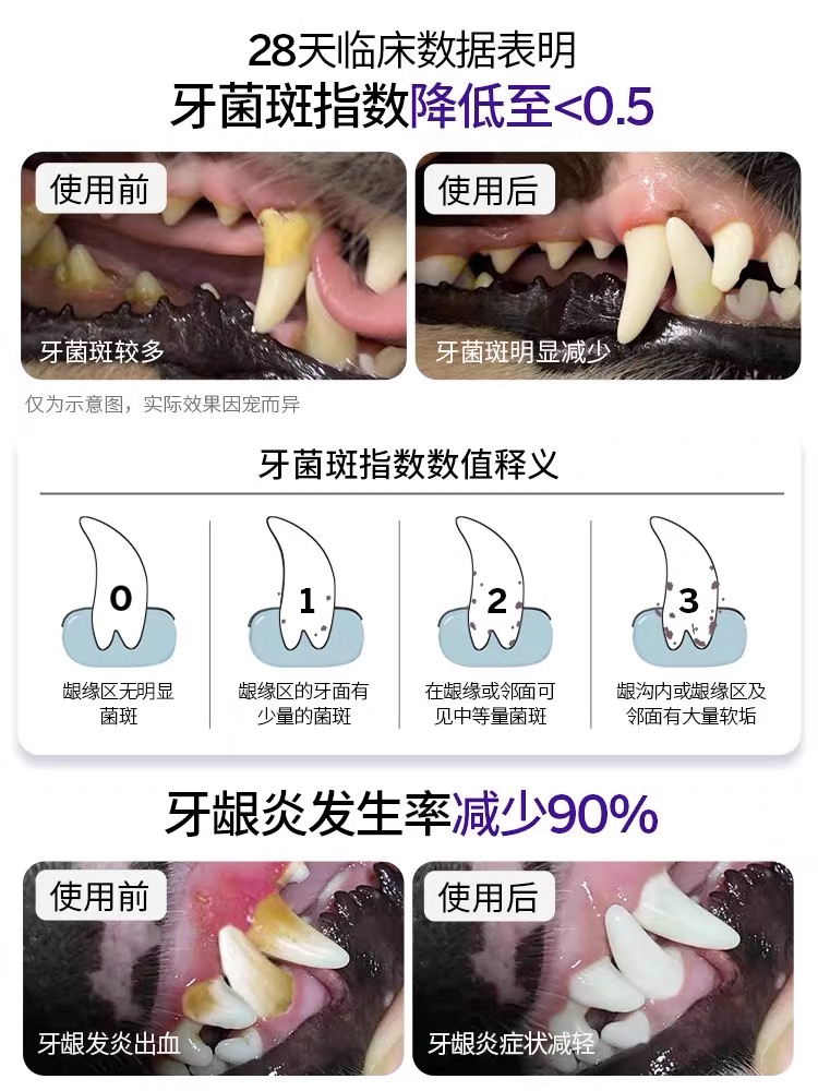 美国Petsmile宠物牙膏套装猫狗去结石除口臭可食用牙齿清洁旗舰店-图2