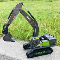 Alloy Caterpillar Excavator Toy Children Engineering Car Simulation Digging Earth Hook Machine Model Shovel Car Crane Boy Digging Machine